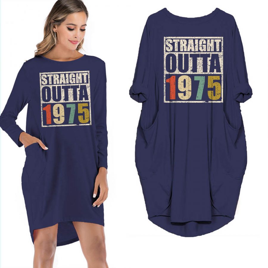 Birthday Outfits Straight Outta 1975 Limited Edition Pocket Dress