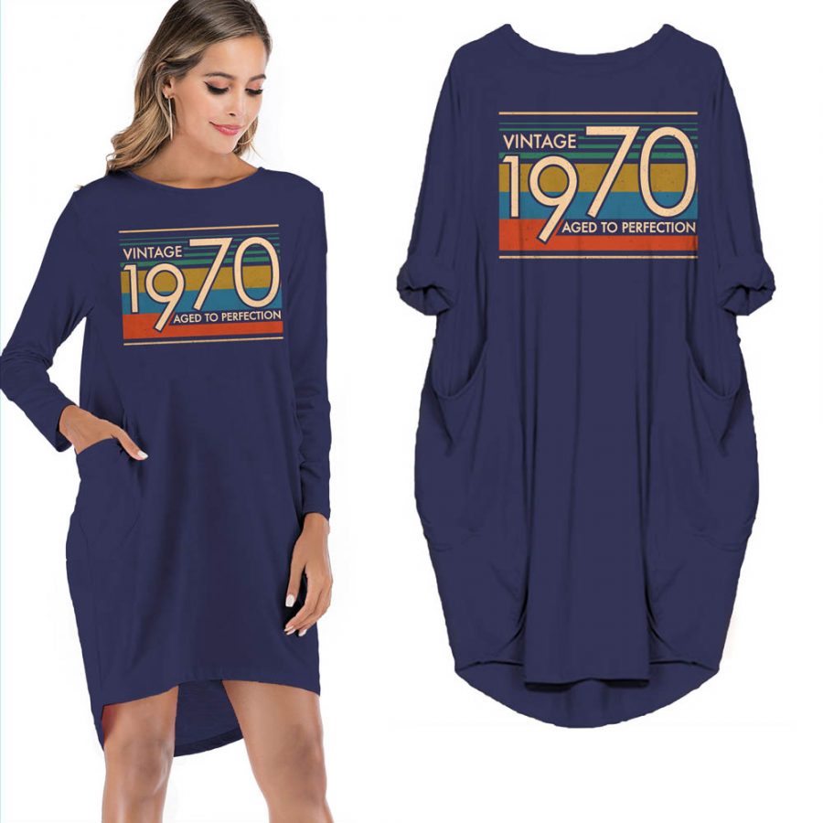 50th Birthday Outfits Vintage 1970 Aged To Perfection Birthday Dresses