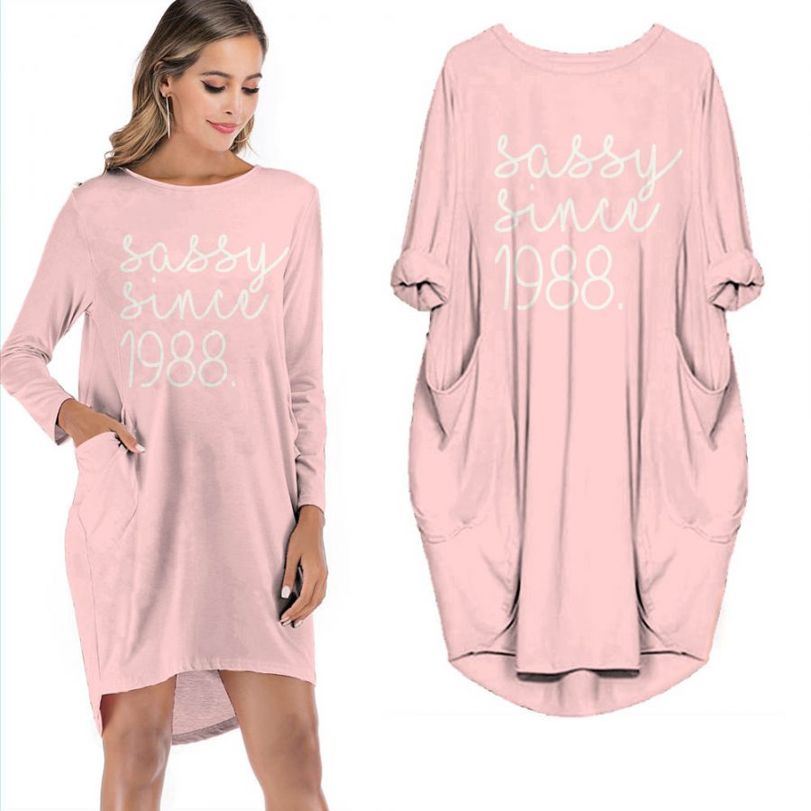 Sassy Since 1988 Limited Edition Pocket Dress
