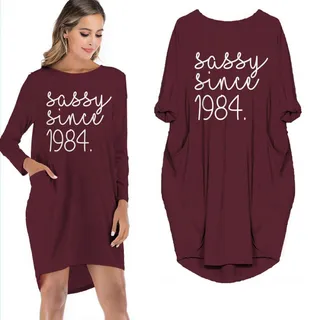 Sassy Since 1984 Limited Edition Pocket Dress