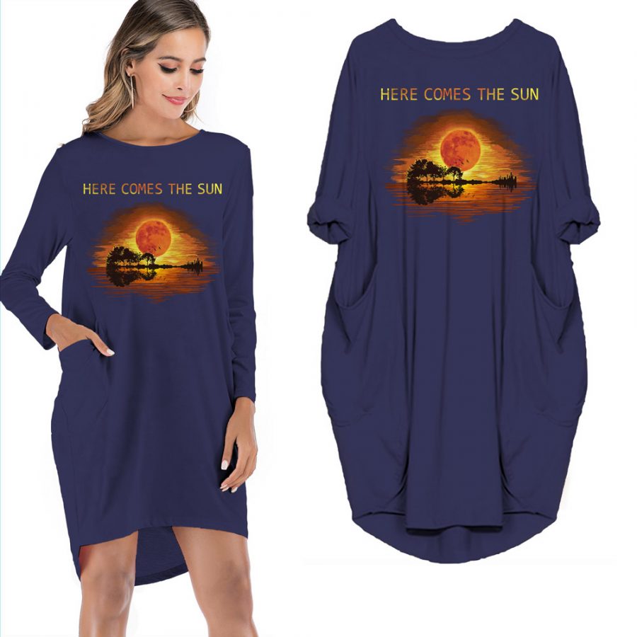 Here Comes The Sun Limited Edition Pocket Dress Hippie Clothes