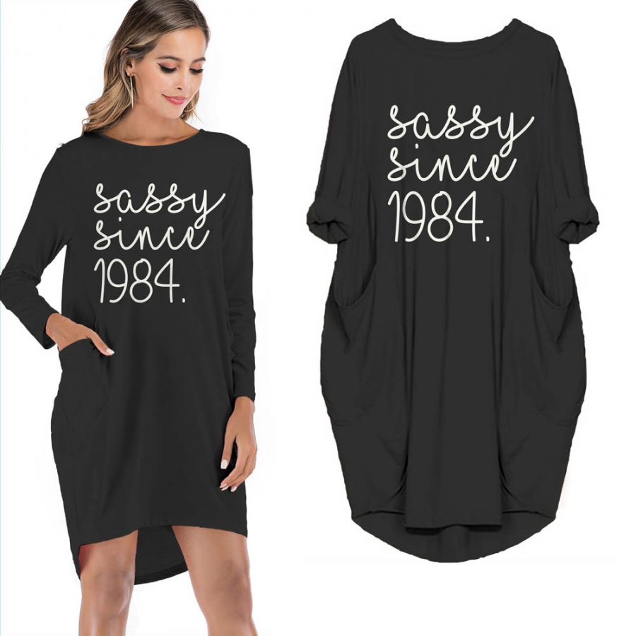 Sassy Since 1984 Limited Edition Pocket Dress