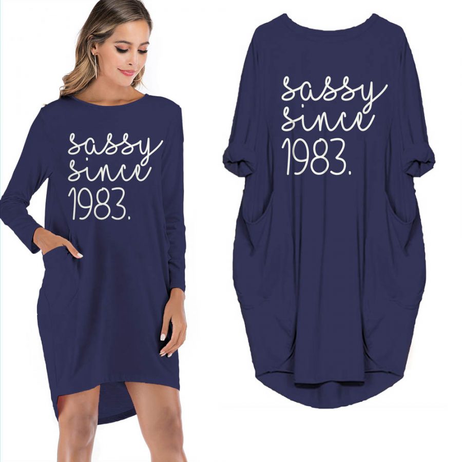 Sassy Since 1983 Limited Edition Pocket Dress