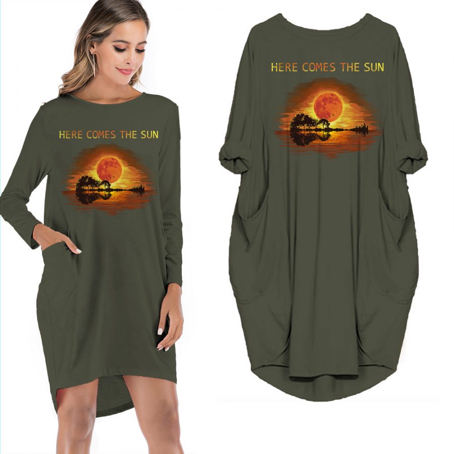 Here Comes The Sun Limited Edition Pocket Dress Hippie Clothes