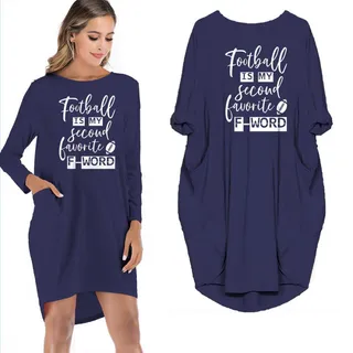 Football Is My Second Favorite F-Word Limited Edition Pocket Dess – alternate