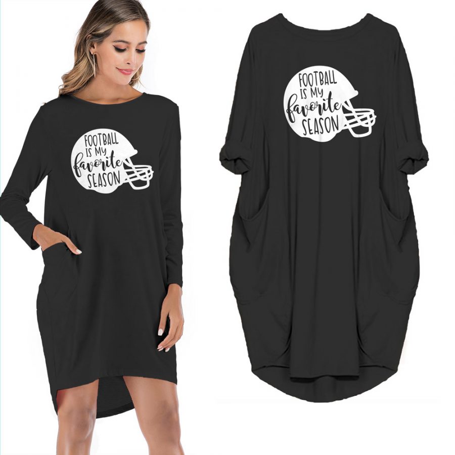 Football Is MY Favorite Season Limited Edition Pocket Dress