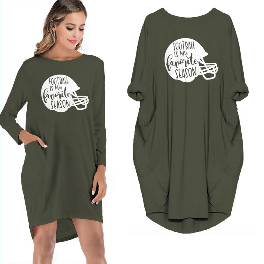 Football Is MY Favorite Season Limited Edition Pocket Dress