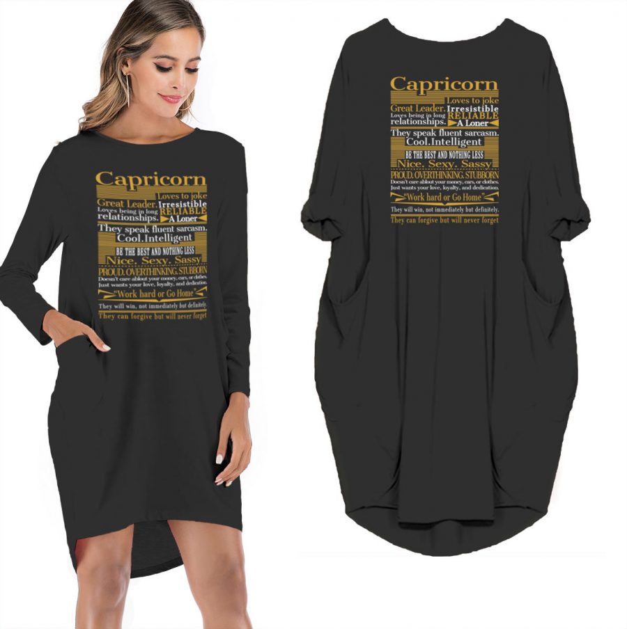 Capricorn Limited Edition Pocket Dress