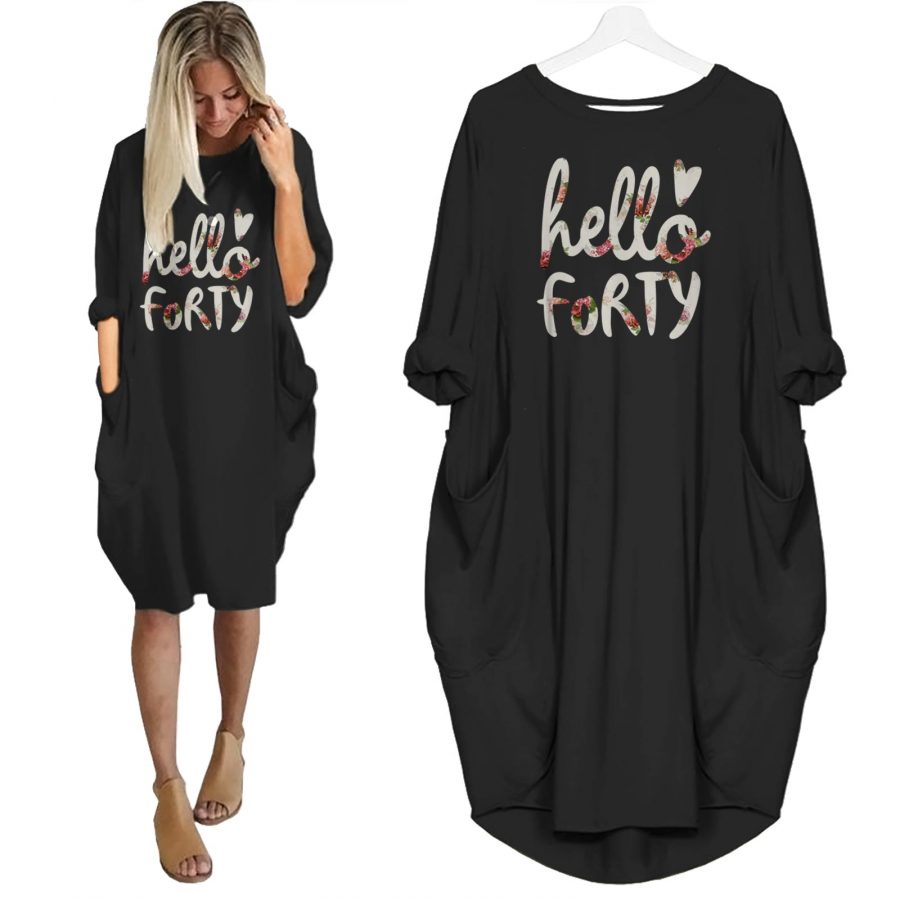 Hello Forty 1979 Limited Edition Pocket Dress