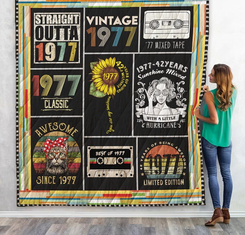 Vintage 1977 Limited Edition Quilt