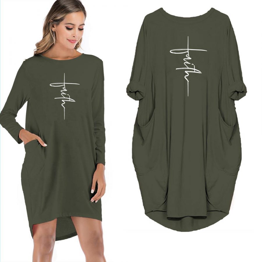 Faith Limited Edition Pock Dress