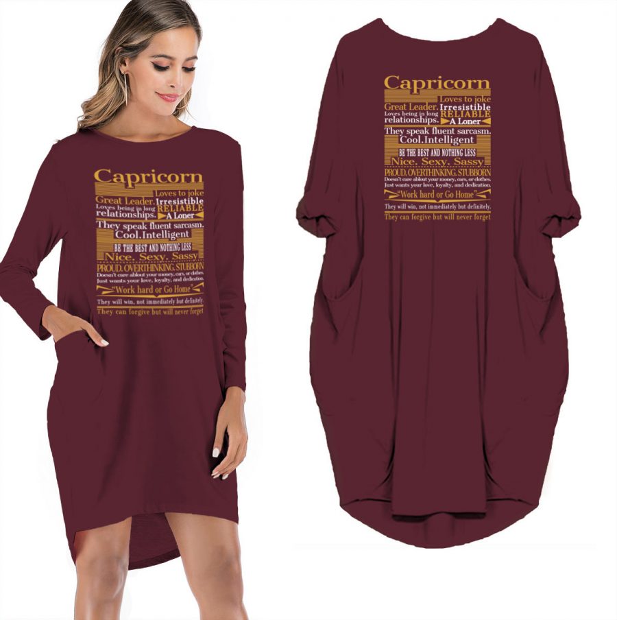 Capricorn Limited Edition Pocket Dress