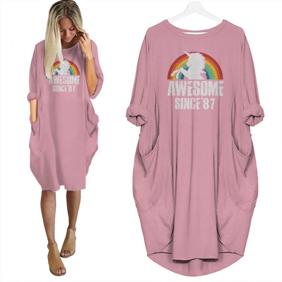 Awesome Since 1987 Limited Edition Pocket Dress