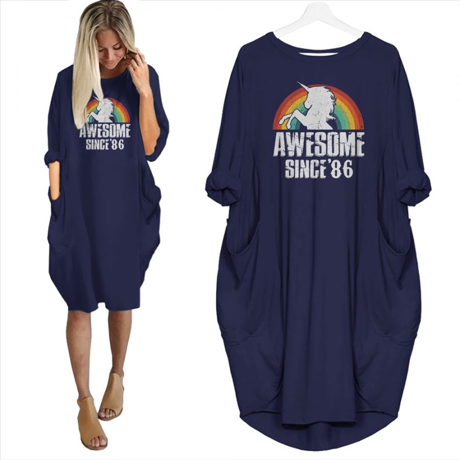 Awesome Since 1986 Limited Edition Pocket Dress