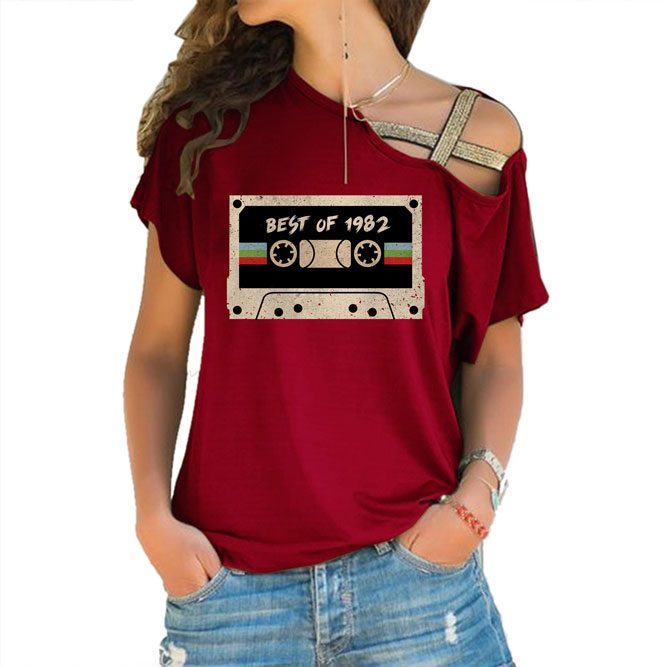 Best Of 1982 Limited Edition Off Shoulder Shirt