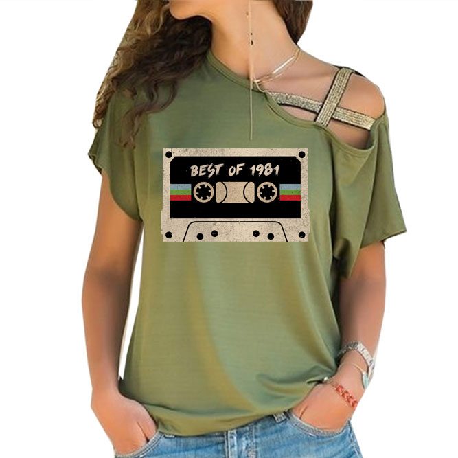 Best Of 1981 Limited Edition Off Shoulder Shirt