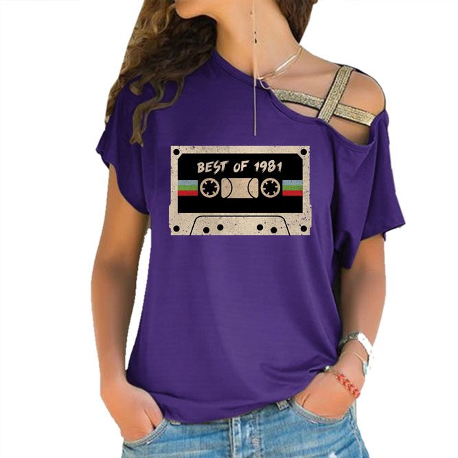 Best Of 1981 Limited Edition Off Shoulder Shirt