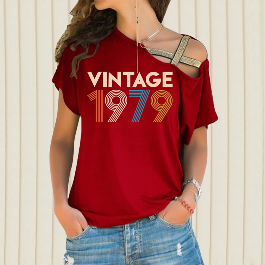 Vintage 1979 Limited Edition Off Shoulder Shirt