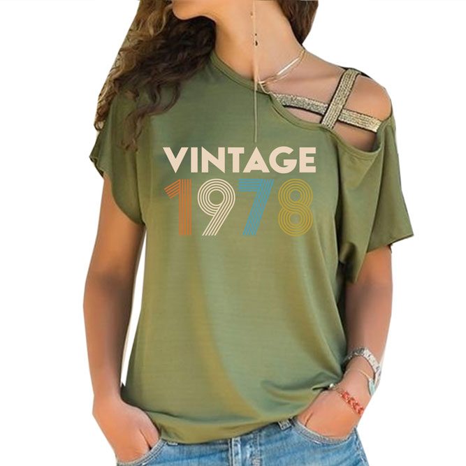 Vintage 1978 Limited Edition Off Shoulder Shirt - alternate