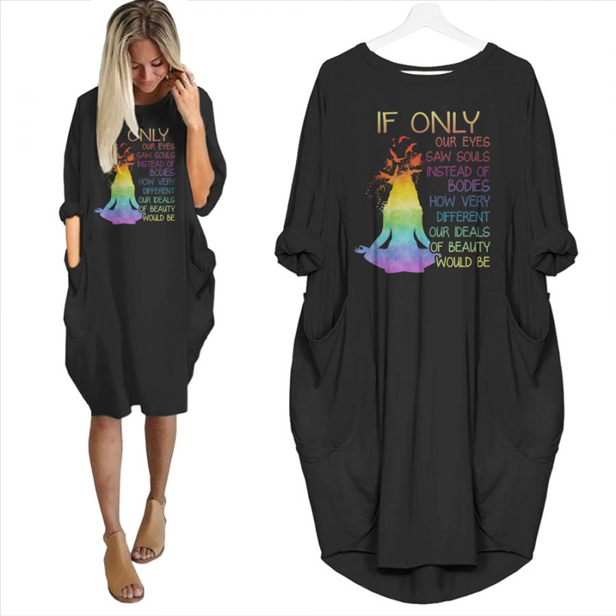 If Only Our Eyes Saw Souls Limited Edition Pocket Dress