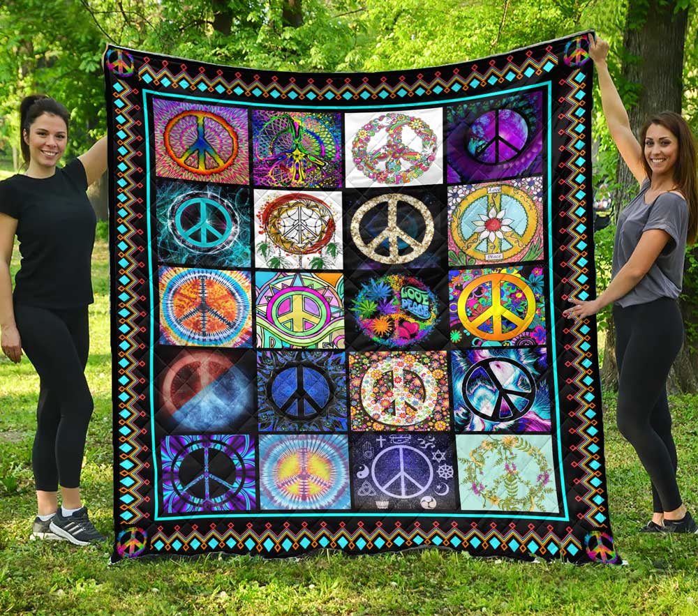 Peace Love Limited Edition Quilt