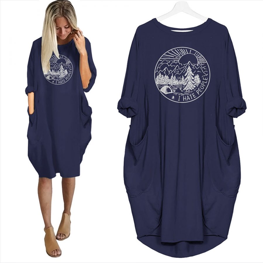 I Hate People Limited Edition Pocket Dress