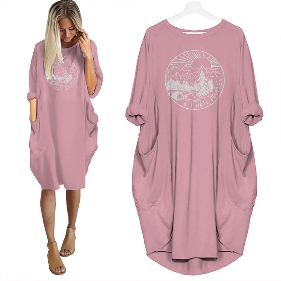 I Hate People Limited Edition Pocket Dress
