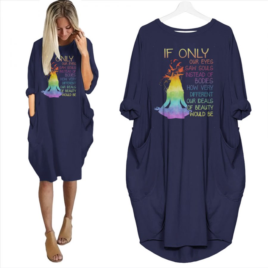 If Only Our Eyes Saw Souls Limited Edition Pocket Dress