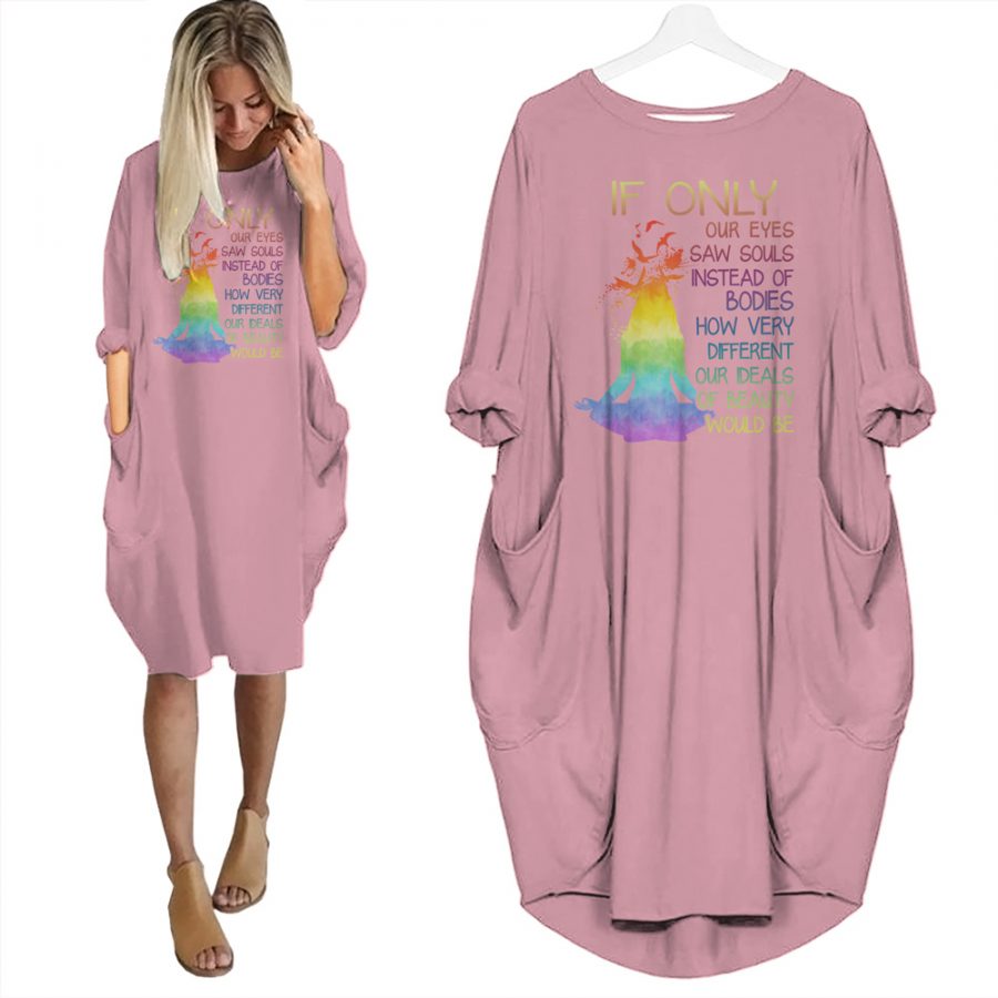 If Only Our Eyes Saw Souls Limited Edition Pocket Dress