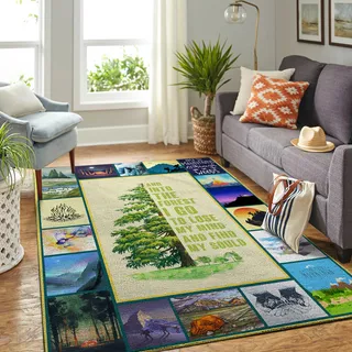 And Into The Forest I Go Rug – alternate