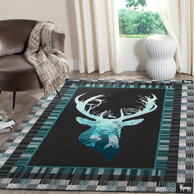 Deer Hunting Rug - alternate