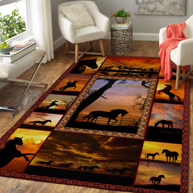 Horse Adventure Rugs - alternate