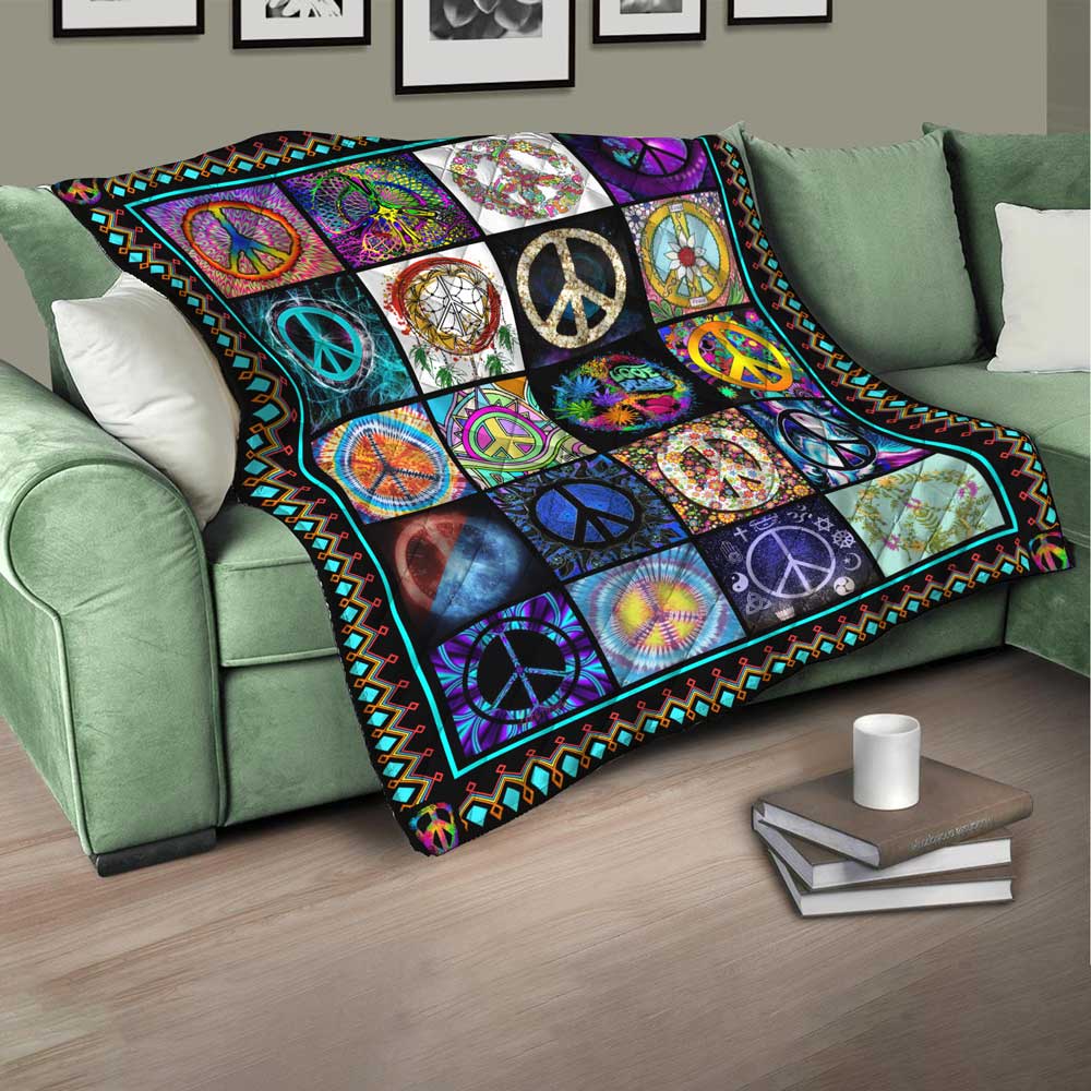 Peace Love Limited Edition Quilt