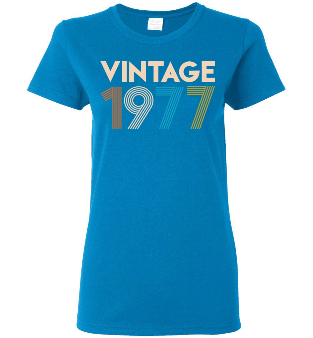 Vintage 1977 Limited Edition Ladies Short-Sleeve
