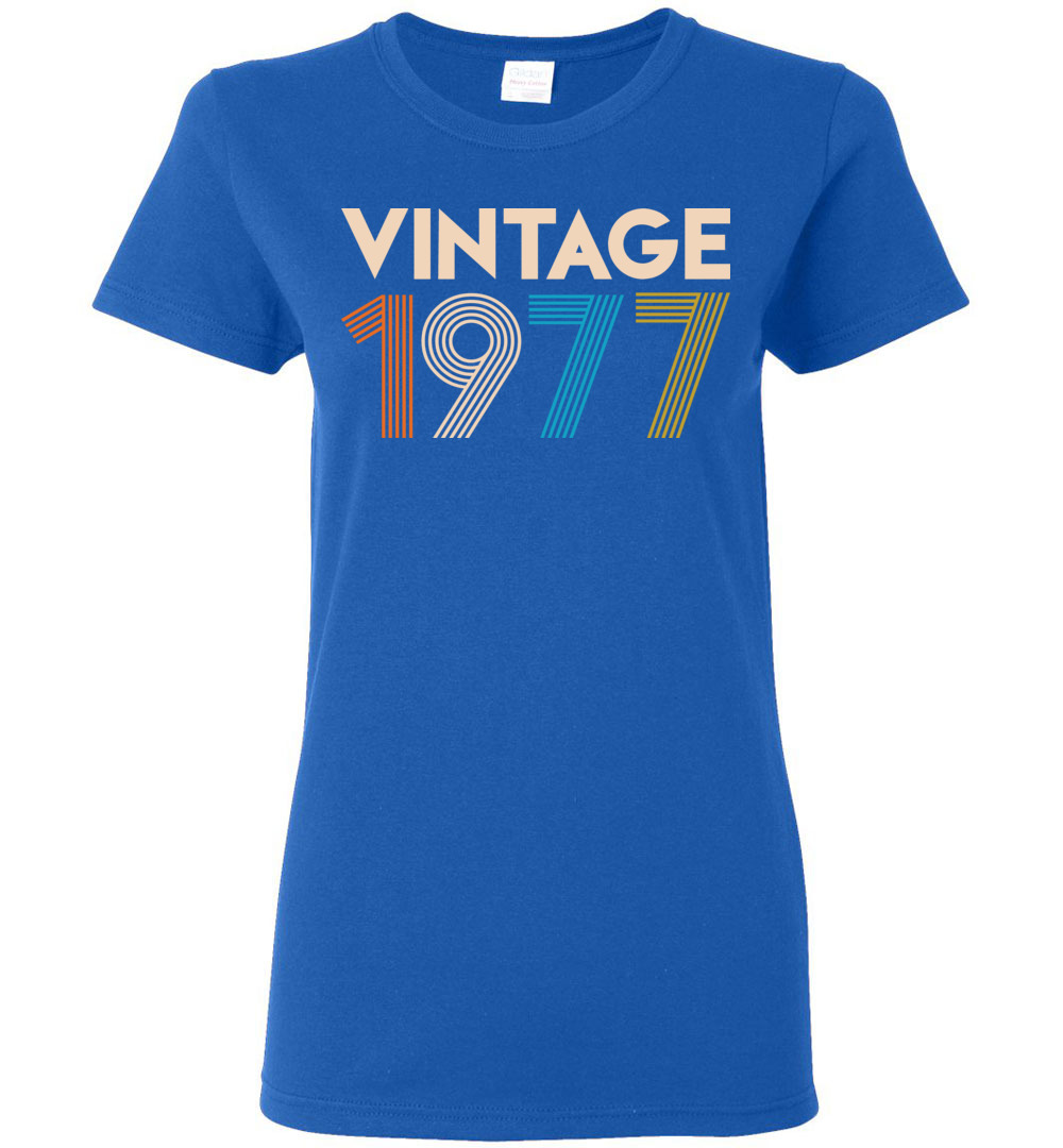 Vintage 1977 Limited Edition Ladies Short-Sleeve