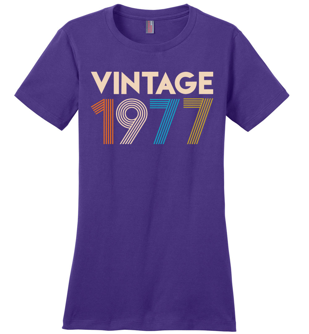 Vintage 1977 Limited Edition Ladies Perfect Weight Tee