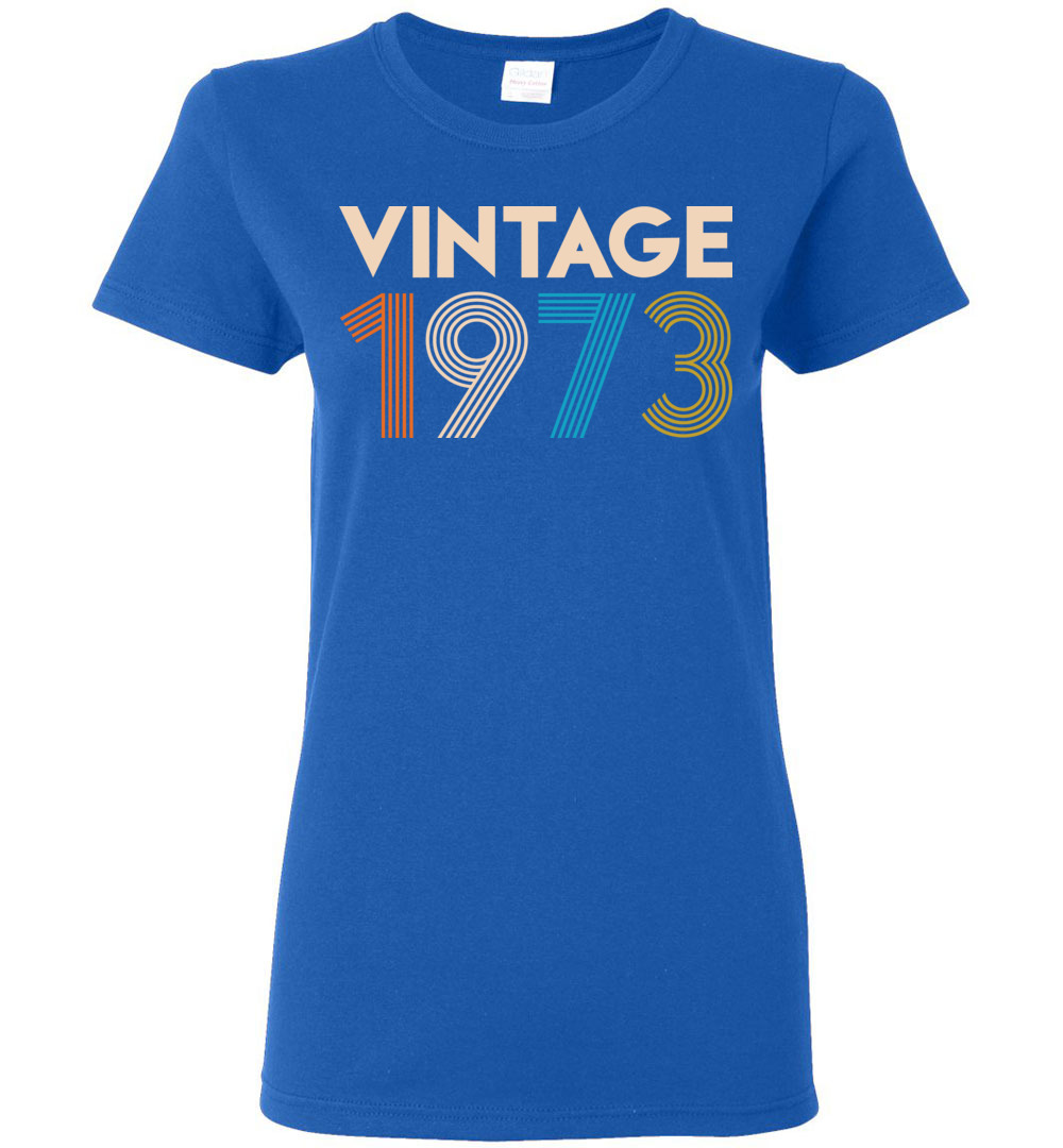Vintage 1973 Limited Edition Ladies Short-Sleeve
