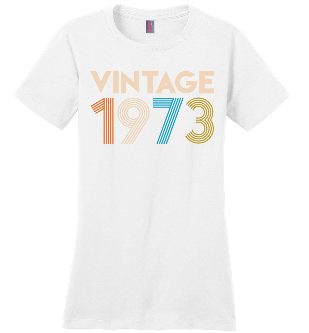Vintage 1973 Limited Edition Ladies Perfect Weight Tee