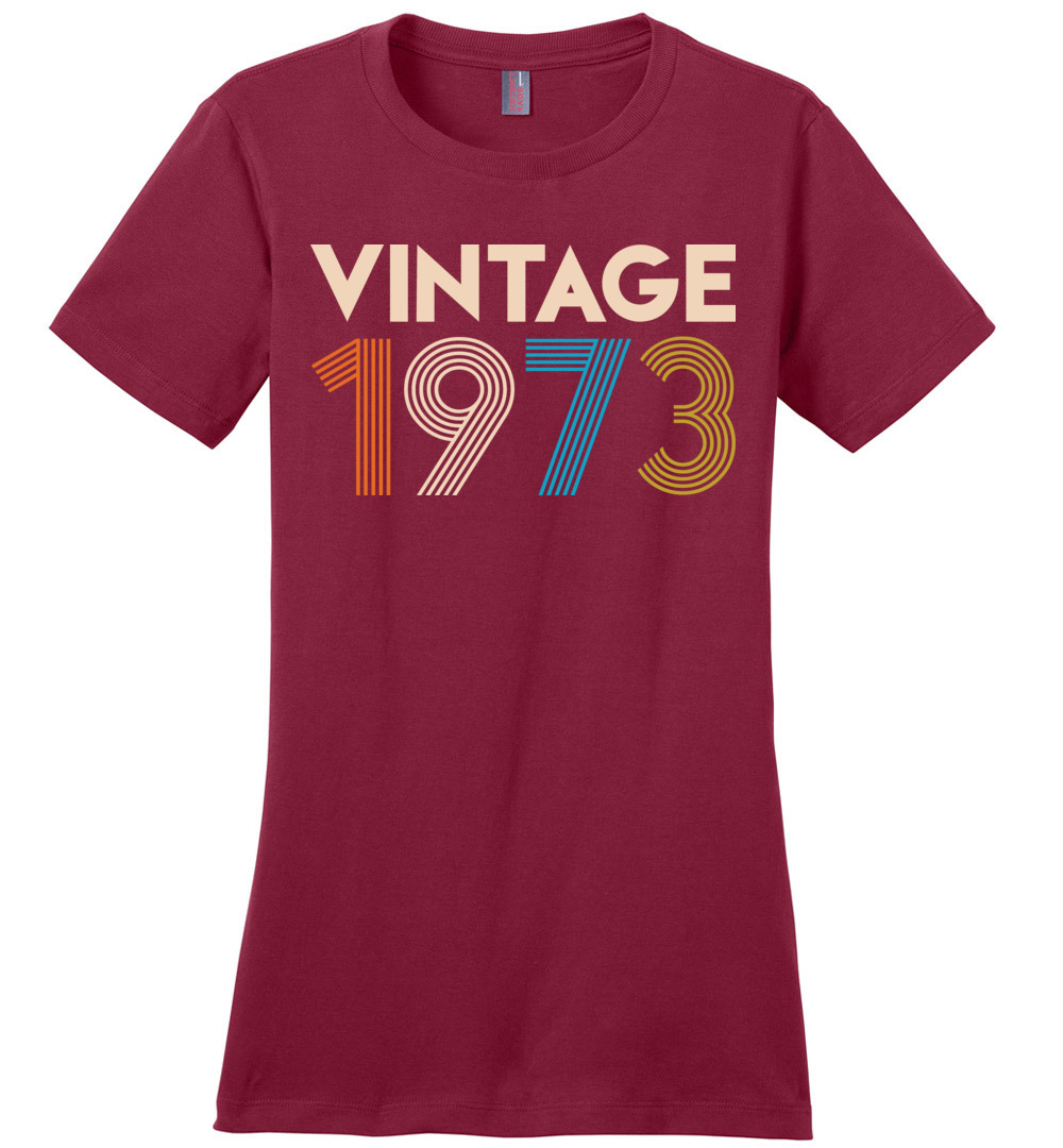 Vintage 1973 Limited Edition Ladies Perfect Weight Tee