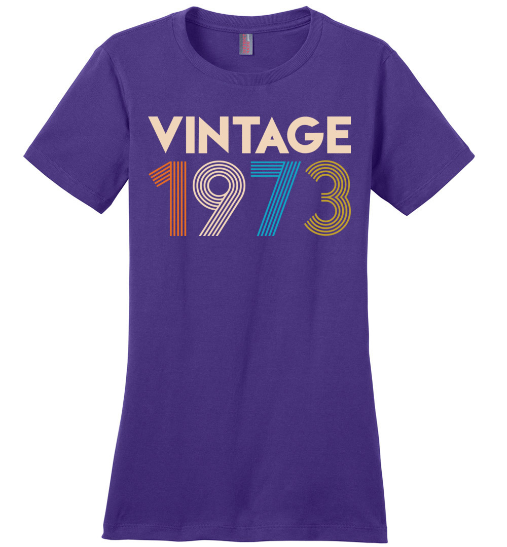 Vintage 1973 Limited Edition Ladies Perfect Weight Tee