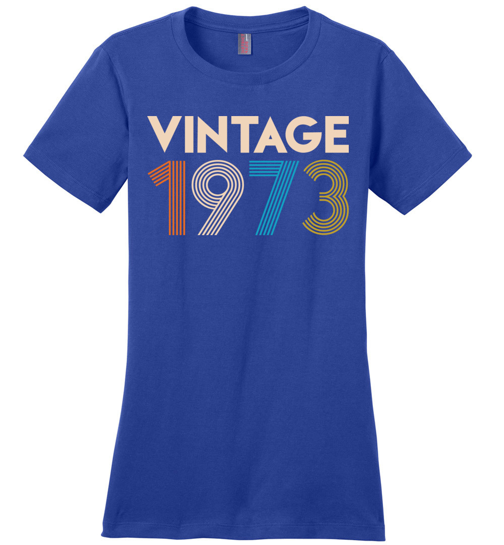Vintage 1973 Limited Edition Ladies Perfect Weight Tee