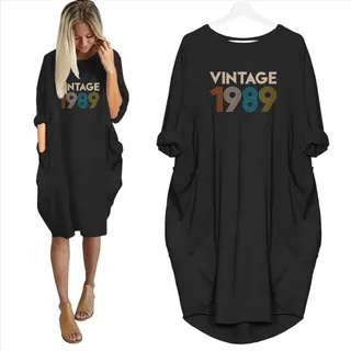 Vintage 1989 Limited Edition Pocket Dress