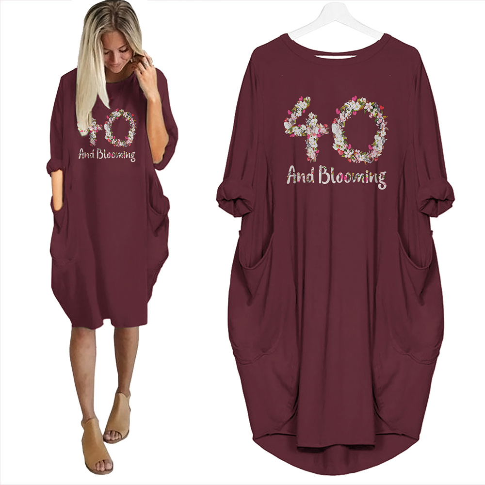 Blooming 40 Limited Edition Pocket Dress