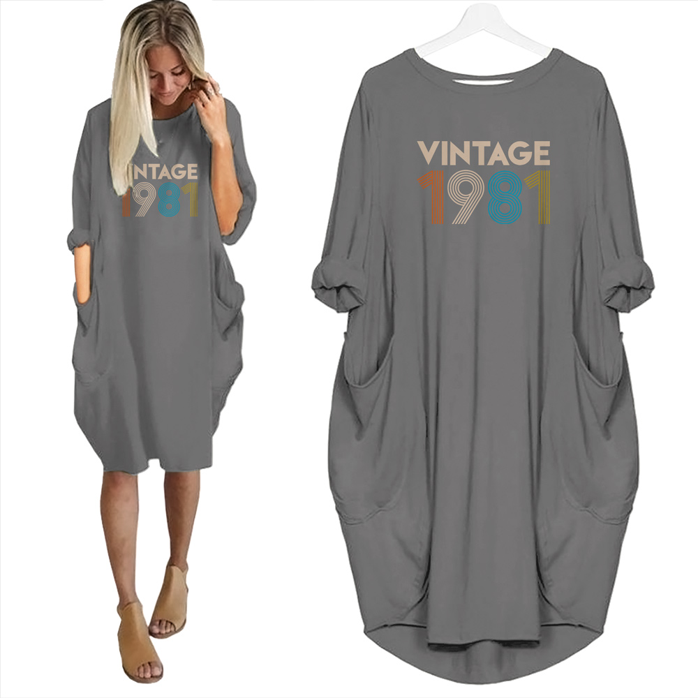 Vintage 1981 Limited Edition Pocket Dress - alternate