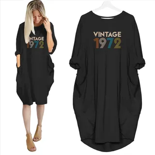 Vintage 1972 Limited Edition Pocket Dress