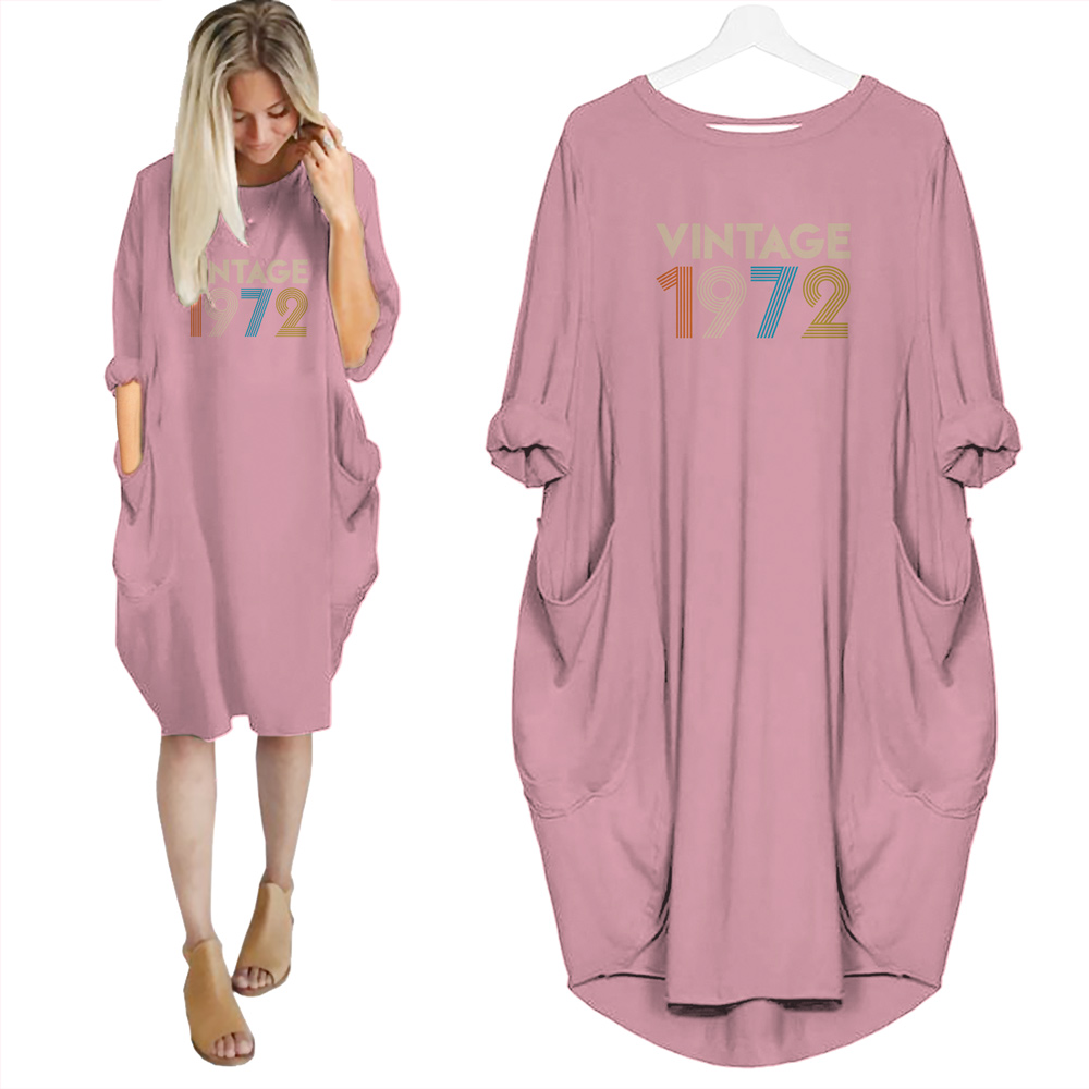 Vintage 1972 Limited Edition Pocket Dress